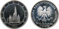 Poland 1000 Złotych Poland People's Republic 1987 MW Próba 1000 Złotych Trial Strike, Wratislavia -