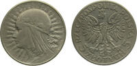 Poland 5 Złotych Poland First Republic 1934MW 5 Złotych (Polonia) Silver (.750) Warsaw Mint 11g XF Y21 Schön20 -