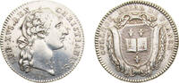 France NULL France Kingdom Jeton - Louis XVI - Collège Royal de France Silver 8.2g AU F4451 -