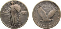 United States ¼ Dollar United States Federal republic 1929 S ¼ Dollar Standing Liberty Quarter (Stars Below Eagle) Silver (.900) (.100 copper) San Fr -