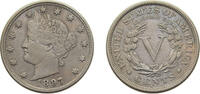 United States 5 Cents United States Federal republic 1897 5 Cents Liberty Nickel (with CENTS) Copper-nickel Philadelphia mint (20426797) 5g XF KM1 -