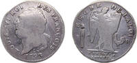 France 120 Sols France Kingdom 1793 R 1 Écu - Louis XVI (FRANÇOIS) Silver (.917) Orléans Mint (479752) 29g VF Dy1718 KM615.12 -