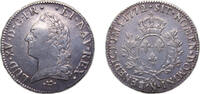 France 120 Sols France Kingdom 1772 N 1 Écu - Louis XV Silver (.917) Montpellier Mint 29.3g XF Dy1685 GadR323 -