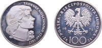 Poland 100 Złotych Poland People's Republic 1976 MW 100 Złotych (Tadeusz Kosciuszko) Silver (.625) (100148) 16.5g PF Y82 Par274 Fischer PoK007 -