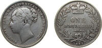 Great Britain 1 Shilling Great Britain 1884 1 Shilling - Victoria (1st portrait; 'Young Head') Silver (.925) Royal Mint (Tower Hill) (3923900) 5.66g VF K -