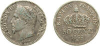 France 50 Centimes France Second Empire 1864 BB 50 Centimes - Napoleon III Silver (.835) Strasbourg Mint (4625849) 2.5g VF F 188 Gad 417 KM 814.2 -