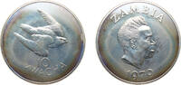 Zambia 10 Kwacha Zambia Republic 1979 10 Kwacha (Conservation) Silver (.925) Royal Mint (3250) 31.65g BU KM 19 Schön 19 -