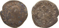France ½ Franc France Kingdom 1678-1587 A ½ Franc - Henri III Silver (.833) Paris Mint 7.1g VF Dy royales 1131 -