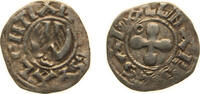 France 1 Denier France Bishoprics of Valence and Die Kingdom ND (1100-1225) Denier Anonymous Billon Valence Mint 1.1g VF PA 4690 Boudeau 1021 Dy -