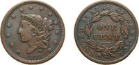 United States 1 Cent United States Federal republic 1838 1 Cent Liberty Head / Matron Head Modified (Type 2 Young Head) Copper Philadelphia Mint (6 -