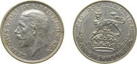 Great Britain 1 Shilling Great Britain United Kingdom 1926 1 Shilling - George V (2nd type) Silver (.500) (22516400) 5.66g AU KM 816a Sp 4023 -