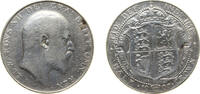 Great Britain ½ Crown Great Britain United Kingdom 1907 ½ Crown - Edward VII Silver (.925) (3693900) 14.14g VF KM 802 Sp 3980 -