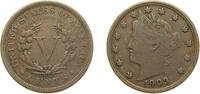 United States 5 Cents United States Federal republic 1903 5 Cents Liberty Nickel (with CENTS) Copper-nickel Philadelphia Mint (28004935) 4.85g VF -