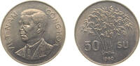 Vietnam 50 Su Vietnam South Vietnam Republic 1960 50 Su - Ngô Đình Diệm Aluminium-magnesium (96.5% Aluminium, 3.5% Magnesium) Royal Mint (Towe -