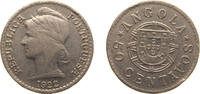 Angola 50 Centavos Angola Portuguese colony 1922 50 Centavos Nickel (6000000) 10.5g XF KM 65 Schön 6 -