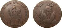 Great Britain ½ Penny Great Britain United Kingdom 1794 ½ Penny (Sussex - Chichester / Elizabeth I) Copper 9.63g VF DH 15 -