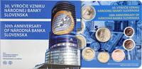 Slovakia NULL Slovakia 2023 Euro Set Founding of the National Bank BU -