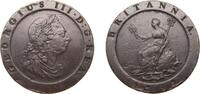 Great Britain 2 Pence Great Britain United Kingdom 1797 2 Pence - George III (2nd issue; 'Cartwheel') Copper Soho Mint (722100) 55.5g VF KM 619 Sp 377 -