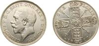 Great Britain 1 Florin Great Britain United Kingdom 1917 1 Florin - George V (1st issue) Silver (.925) Royal Mint (Tower Hill) (11181600) 11.31g XF KM -