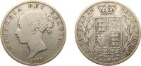 Great Britain ½ Crown Great Britain United Kingdom 1875 ½ Crown - Victoria (1st portrait; 2nd type) Silver (.925) (1113400) 13.80g VF KM 756 Sp 3889 -