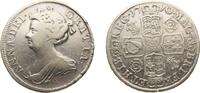 Great Britain ½ Crown Great Britain United Kingdom 1710 ½ Crown - Anne Silver (.925) 14.85g VF Cleaned KM 525.4 Sp 3604-7 -