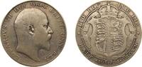 Great Britain ½ Crown Great Britain United Kingdom 1904 ½ Crown - Edward VII Silver (.925) (709600) 14.14g VF KM 802 Sp 3980 -