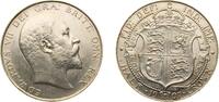 Great Britain ½ Crown Great Britain United Kingdom 1907 ½ Crown - Edward VII Silver (.925) (3693900) 14.14g AU KM 802 Sp 3980 -