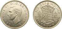 Great Britain ½ Crown Great Britain United Kingdom 1946 ½ Crown - George VI (1st type) Silver (.500) (22724800) 14.14g UNC KM 856 Sp 4080 -