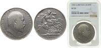 Great Britain 1 Crown Great Britain United Kingdom 1902 1 Crown - Edward VII Silver (.925) (256000) 28.28g NGC VF 35 KM 803 Sp 3978/9 -