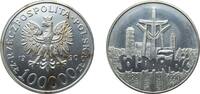 Poland 100000 Złotych Poland Third Republic 1990 MW 100 000 Złotych (Solidarnosc) Silver (.999) Warsaw Mint (5000) 31.1g PF Y 196.1 ParM 619 Fischer -