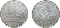 United States 1 Dollar United States Federal republic 1996 D 1 Dollar (Smithsonian 150th Anniversary) Silver (.900) (90% silver, 10% copper) Denver Min -