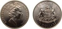 Australia 10 Dollars Australia Commonwealth 1991 10 Dollars - Elizabeth II (3rd Portrait - Tasmania) Silver (.925) Canberra Mint (26150) 20g BU KM 15 -