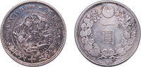 Japan 1 Yen Japan Empire M26 (1893) 年六十二治明 1 Yen - Meiji (small type) Silver (.900) Osaka Mint (10403477) 26.95g AU Y A25.3 -
