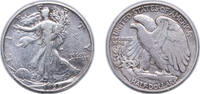 United States ½ Dollar United States Federal republic 1929 D ½ Dollar Walking Liberty Half Dollar Silver (.900) Denver Mint (1000000) 12.36g VF KM 14 -