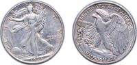United States ½ Dollar United States Federal republic 1936 D ½ Dollar Walking Liberty Half Dollar Silver (.900) Denver Mint (4300000) 12.47g VF KM 14 -