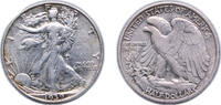 United States ½ Dollar United States Federal republic 1939 S ½ Dollar Walking Liberty Half Dollar Silver (.900) San Francisco Mint (2600000) 12.41g V -