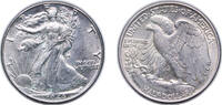 United States ½ Dollar United States Federal republic 1946 ½ Dollar Walking Liberty Half Dollar Silver (.900) Philadelphia Mint (12100000) 12.58g XF -