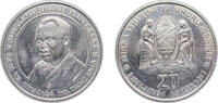 20 Shilingi 1981 Royal Mint Tanzania Tanzania Republic 1981 20 Shilingi (Independence) Copper-nickel Royal Mint 15.92g UNC KM 13 Schön 14 unz