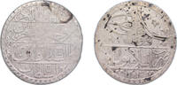 Ottoman Empire 100 Para Ottoman Empire AH1203 (1790) 2 Yüzlük - Selīm III (Islambol mint) Silver (.465) 31.21g VF KM 507 Dav ECT 334 -