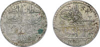 Ottoman Empire 100 Para Ottoman Empire AH1203 (1789) 1 Yüzlük - Selīm III (Islambol mint) Silver (.465) 32.14g XF KM 507 Dav ECT 334 -