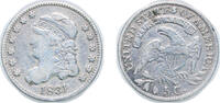 United States 5 Cents United States Federal republic 1831 5 Cents Liberty Cap Half Dime Silver (.8924) (.1076 copper) (1242700) 1.35g VF Damage KM 4 -