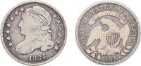 United States 1 Dime United States Federal republic 1834 10 Cents Liberty Cap Dime (2nd variety) Silver (.8924) (.1076 copper) 2.7g VF KM 48 -