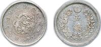 Japan 5 Sen Japan M10 (1877) 5 Sen - Meiji Silver (.800) (22024167) 1.38g XF Y 22 JNDA 01-35 -