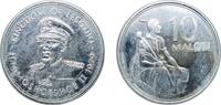 Lesotho 10 Maloti Lesotho Kingdom 1979 10 Maloti - Moshoeshoe II (Monument of King Moshoeshoe I) Silver (.925) (10000) 28.28g BU KM 23 Schön 25a -