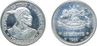 Lesotho 10 Licente Lesotho Kingdom 1966 A 10 Licente (Independence) Silver (.900) (5000) 5.7g UNC KM 2 Schön 2 -