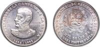 Peru 10 000 Soles Peru Republic 1982 LIMA 10 000 Soles de Oro (Andrés A. Câceres 1/2oz) Silver (.925) (100000) 16.67g UNC KM 286 -