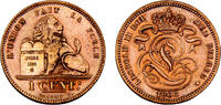 Belgium 1 Centime Belgium Kingdom Leopold II 1902 1 Centime French text -