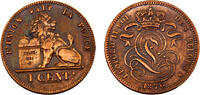 Belgium 1 Centime Belgium Kingdom Leopold II 1876 1 Centime French text -