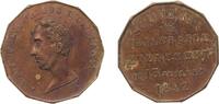 France Jeton France Kingdom 1842 Jeton - Louis-Philippe I (Ferdinand Philippe, DUC D'ORLEAN) Brass 5.2g XF -