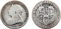 Great Britain 1 Shilling Great Britain United Kingdom Victoria 1900 1 Shilling 3rd portrait, Old Head -